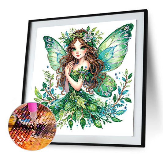 Elf Fairy - Special Shaped Drill Diamond Painting 30*30CM
