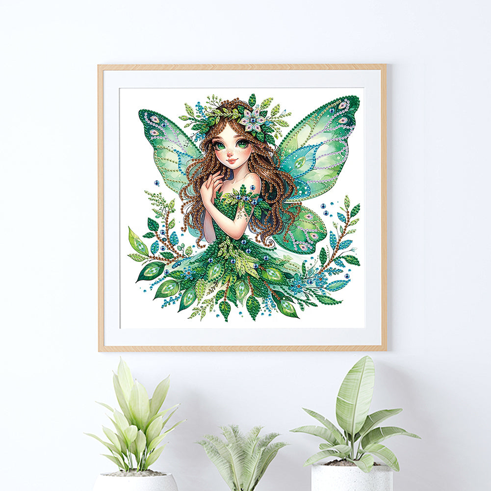 Elf Fairy - Special Shaped Drill Diamond Painting 30*30CM