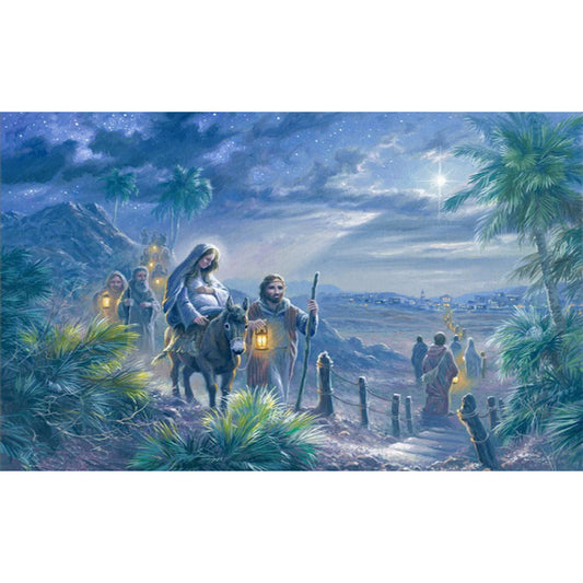 The Road Lit By Stars - Full AB Round Drill Diamond Painting 60*45CM