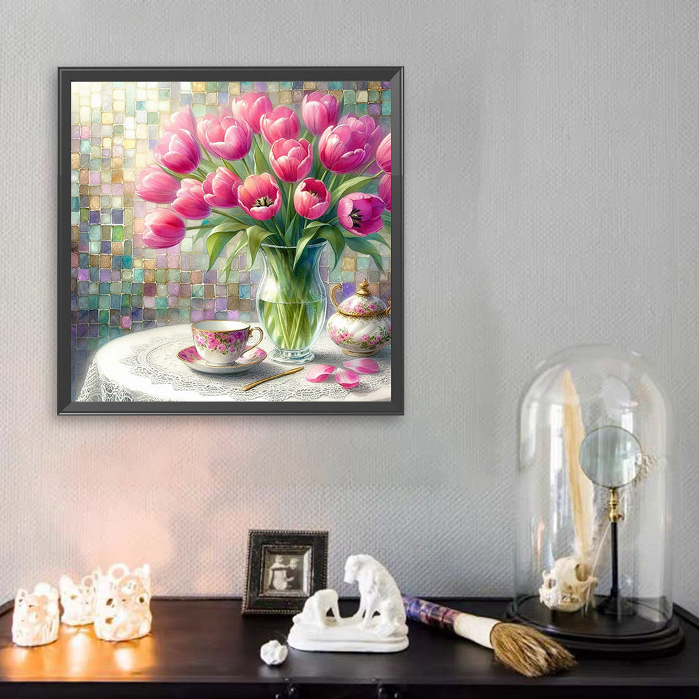 Tulip - Full Square Drill Diamond Painting 40*40CM