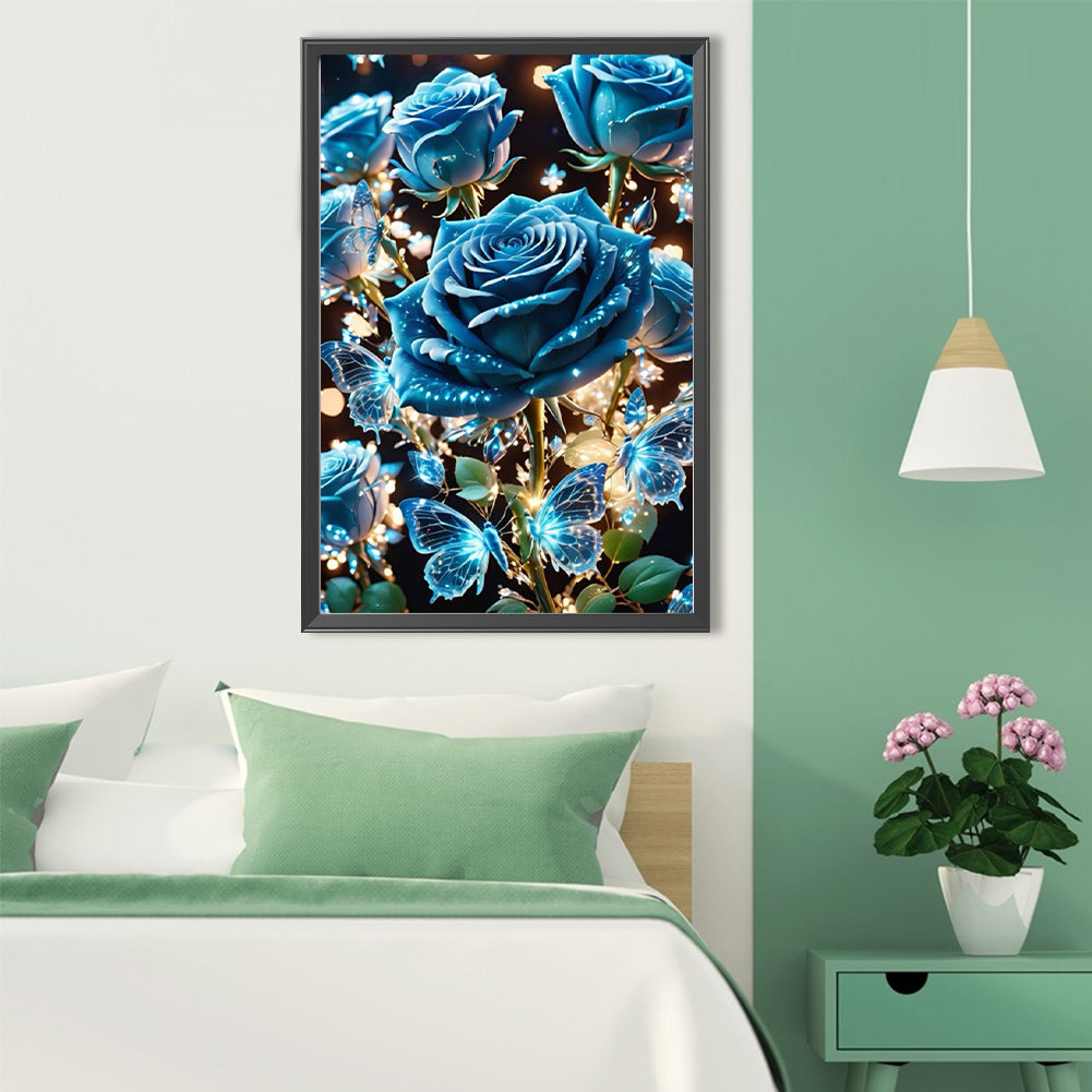 Rose - Full Round Drill Diamond Painting 40*60CM
