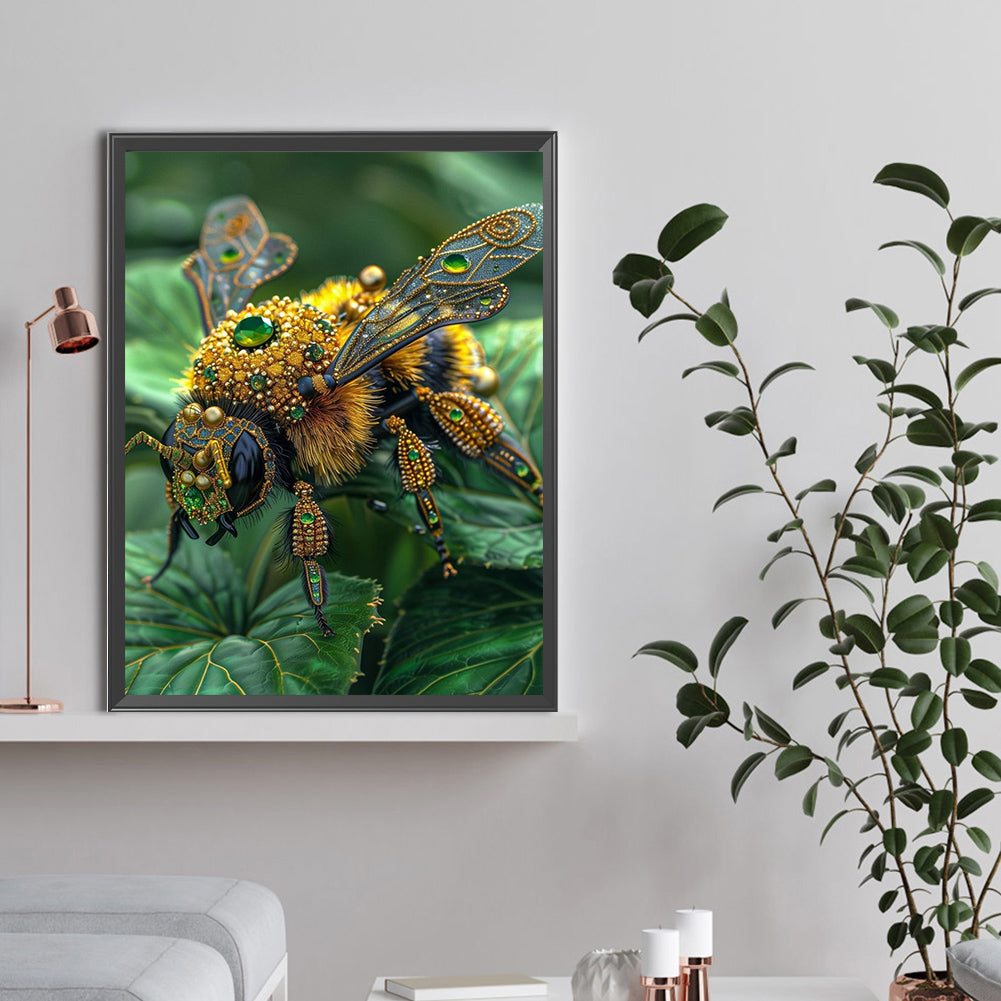 Gem Bee - Full Round Drill Diamond Painting 30*40CM