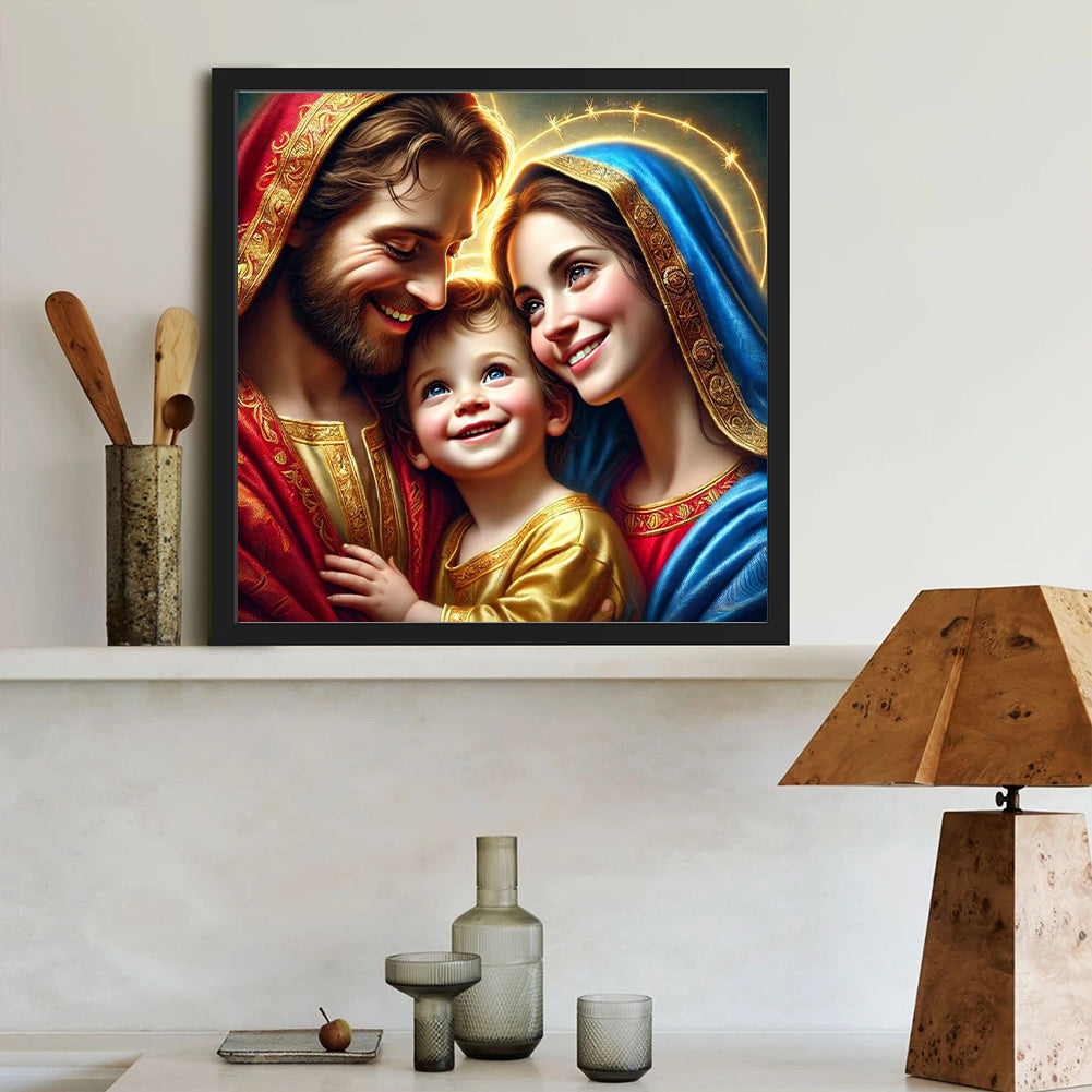 Jesus - Full Round Drill Diamond Painting 40*40CM