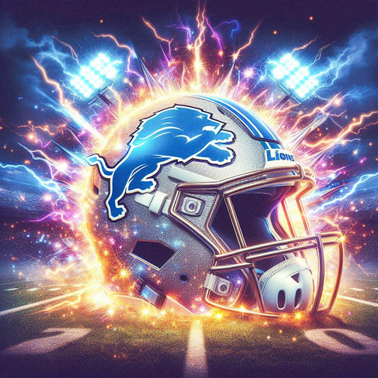 Detroit Lions - Full Square Drill Diamond Painting 30*30CM