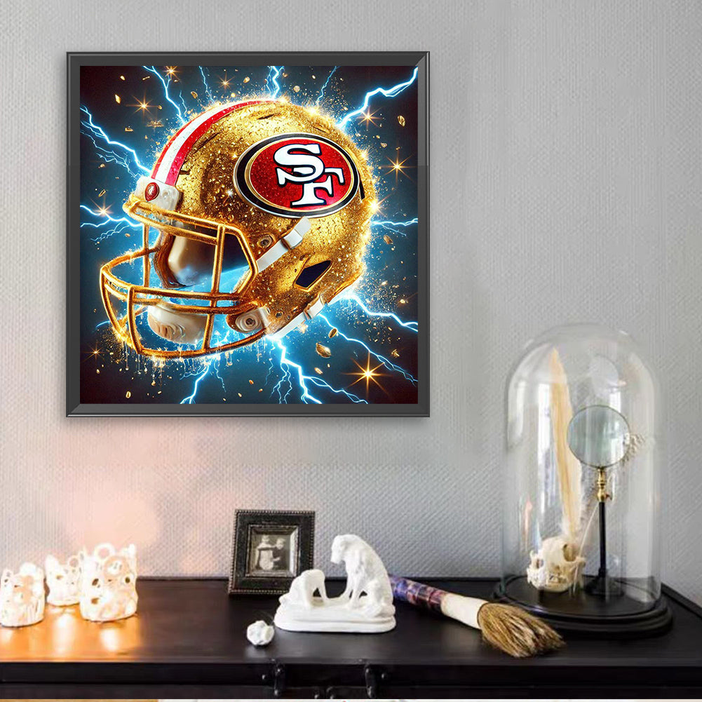 San Francisco 49Ers - Full Square Drill Diamond Painting 30*30CM