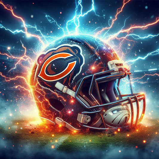 Chicago Bears - Full Square Drill Diamond Painting 30*30CM