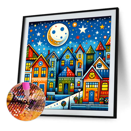 House Scenery - Full Round Drill Diamond Painting 30*30CM