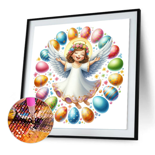 Easter Angel - Full Round Drill Diamond Painting 30*30CM
