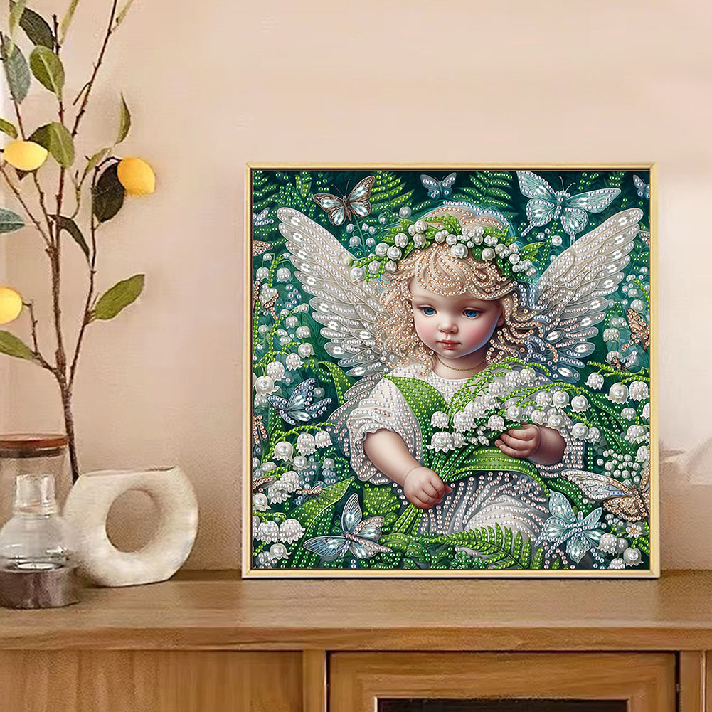 Angel - Special Shaped Drill Diamond Painting 30*30CM