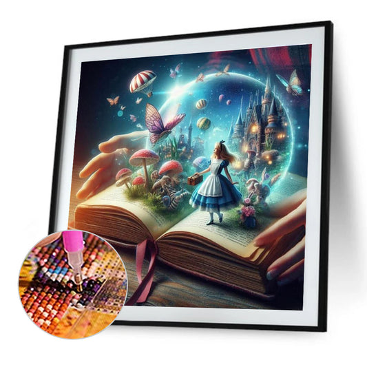 Alice In Wonderland - Full Round Drill Diamond Painting 50*50CM