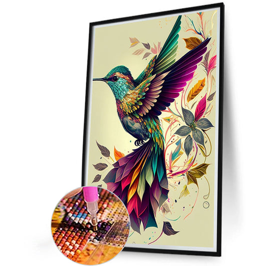 Hummingbird - Full Round Drill Diamond Painting 40*60CM