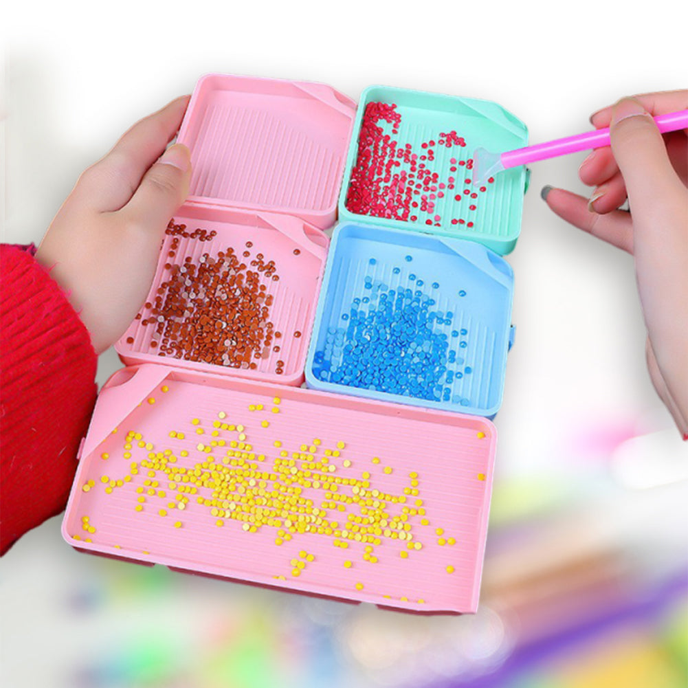 3Pcs Diamond Painting Tray Diamond Art Painting Tray Diamond Art Painting Tool