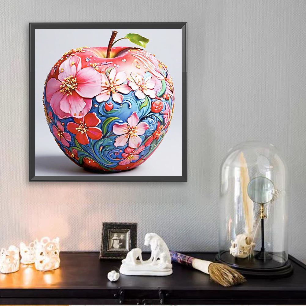 Spring Apple - Full Square Drill Diamond Painting 30*30CM