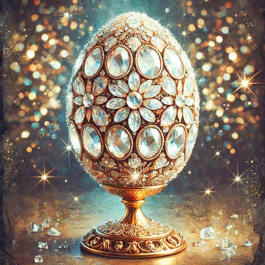 Easter Brilliant Egg - Full Square Drill Diamond Painting 30*30CM