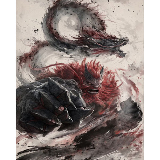 Ao Qin - Full Square Drill Diamond Painting 40*50CM