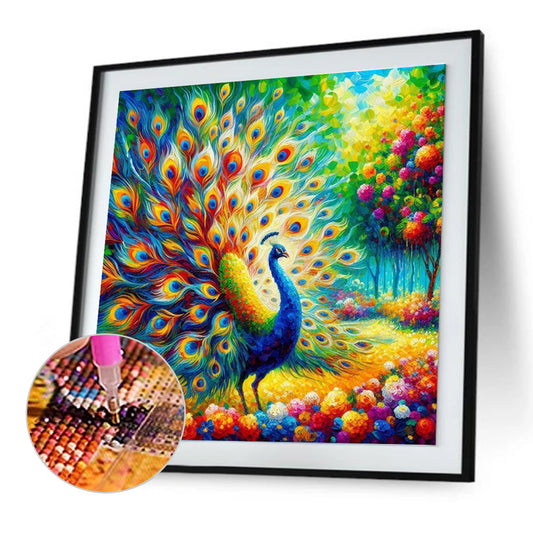 Colorful Animals - Full Round Drill Diamond Painting 30*30CM