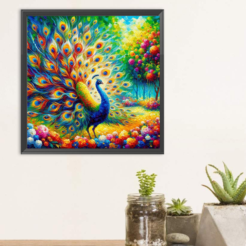 Colorful Animals - Full Round Drill Diamond Painting 30*30CM