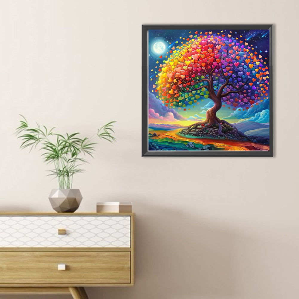 Colorful Tree Of Life - Full Round Drill Diamond Painting 30*30CM