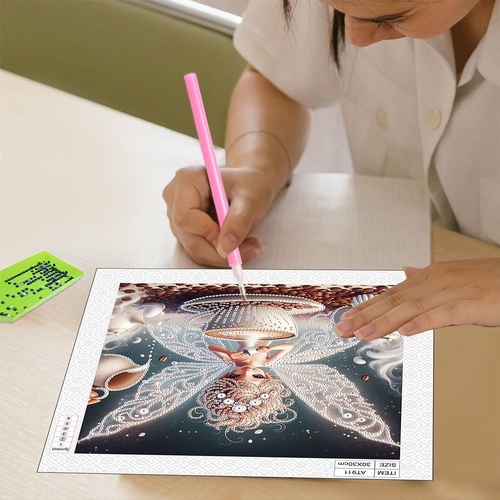 Elf Fairy - Special Shaped Drill Diamond Painting 30*30CM