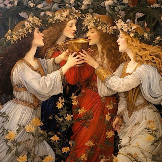 Holy Grail - Full Square Drill Diamond Painting 40*40CM