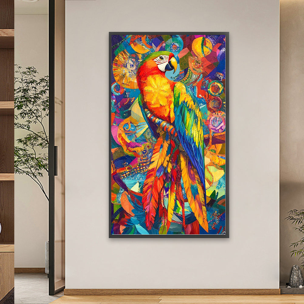 Parrot - Full Square Drill Diamond Painting 40*70CM