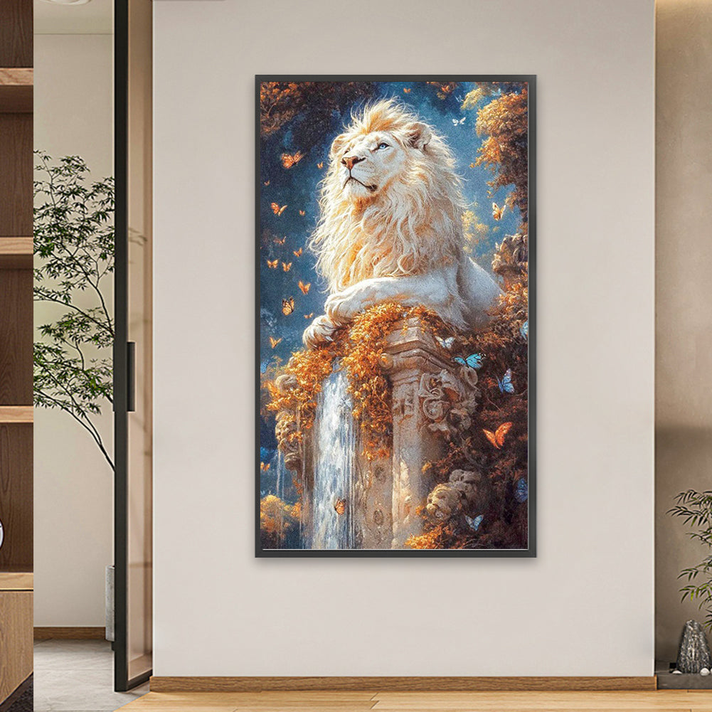 Lion King - Full Square Drill Diamond Painting 40*70CM