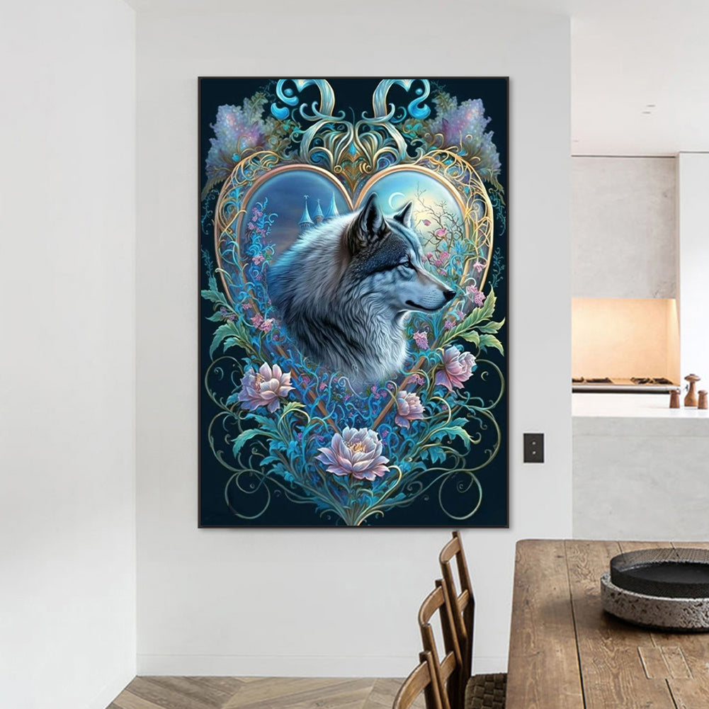 Wolf - Full Round Drill Diamond Painting 50*70CM