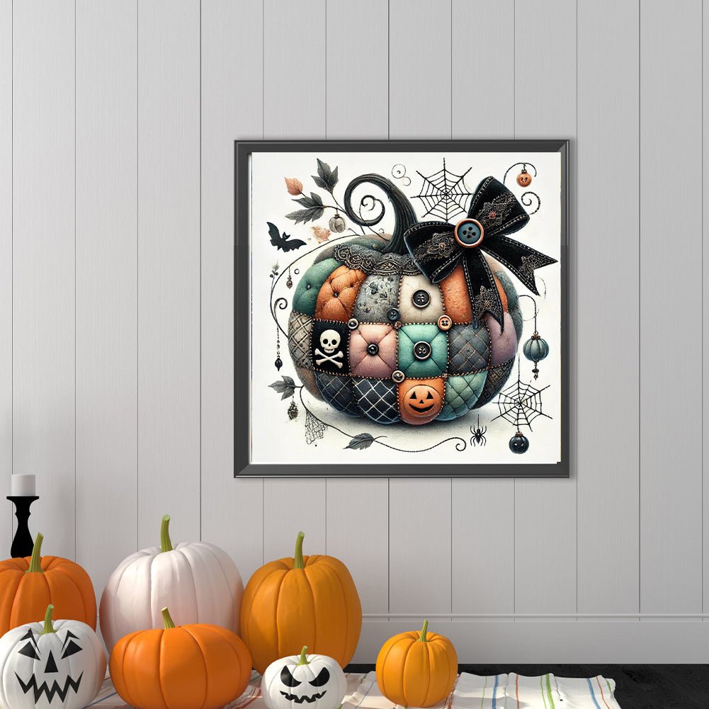 Colorful Pumpkin - Full Round Drill Diamond Painting 40*40CM