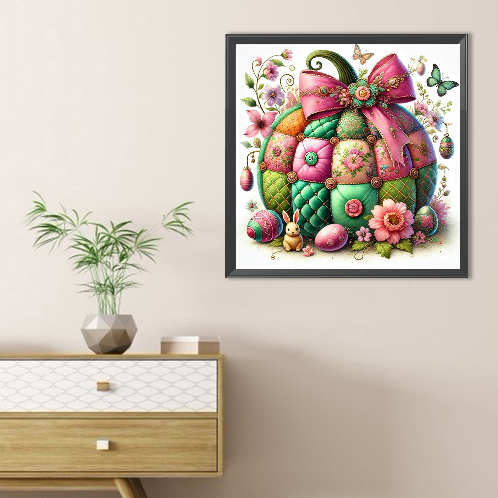 Colorful Pumpkin - Full Round Drill Diamond Painting 40*40CM