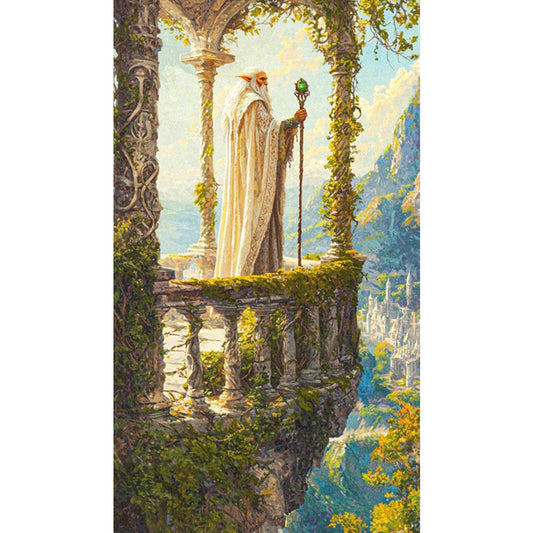 Elf'S Wand - Full Square Drill Diamond Painting 40*70CM