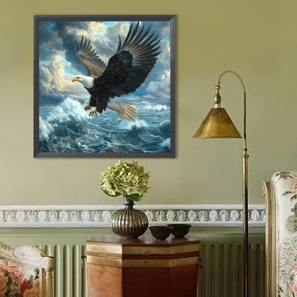 Eagle - Full Round Drill Diamond Painting 40*40CM