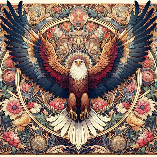 Eagle - Full Square Drill Diamond Painting 40*40CM