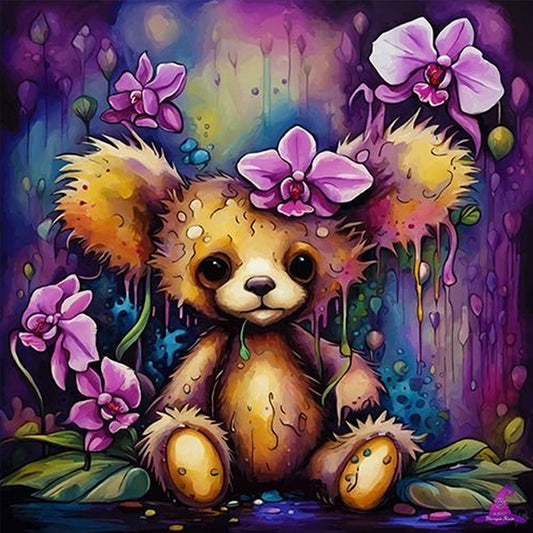 Teddy Bear - Full Square Drill Diamond Painting 40*40CM
