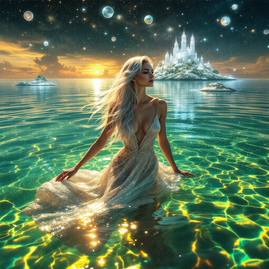 Dream Girl - Full Square Drill Diamond Painting 40*40CM