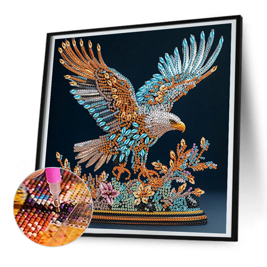 Eagle - Special Shaped Drill Diamond Painting 30*30CM