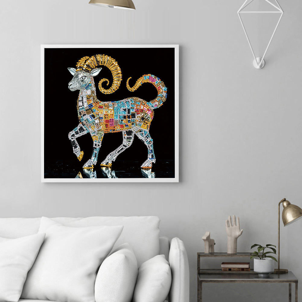 Sheep - Special Shaped Drill Diamond Painting 30*30CM