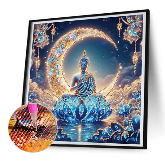 Buddha Statue - Special Shaped Drill Diamond Painting 30*30CM