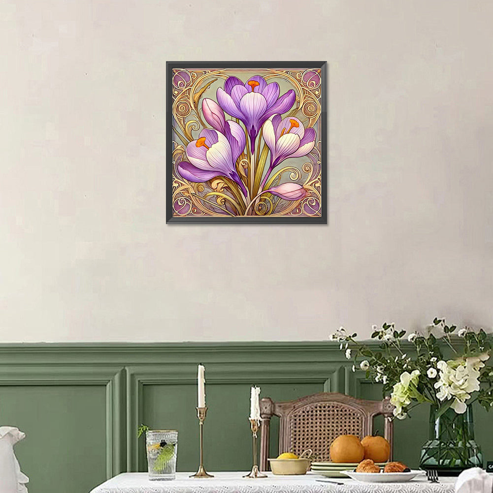 Freesia - Full Square Drill Diamond Painting 40*40CM