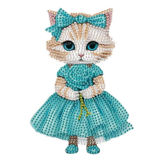 Acrylic Shaking Head Animal Desktop Diamond Art Kits Cat Dog Bedroom Table Decor