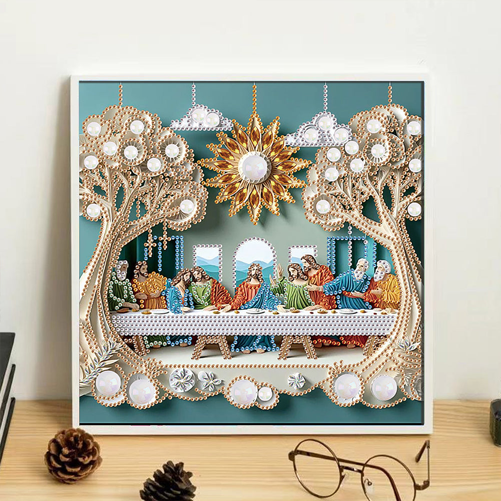 The Last Supper - Special Shaped Drill Diamond Painting 30*30CM