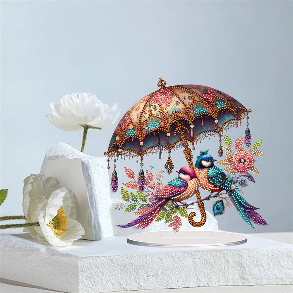 Acrylic Special Shape Animal Diamond Painting Desktop Decors Bedroom Table Decor