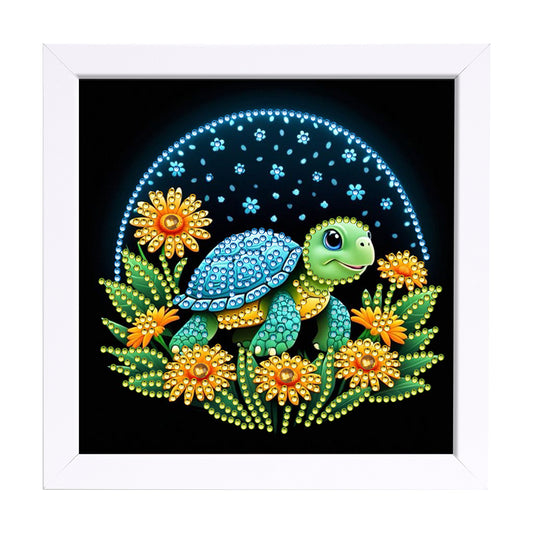 Sea Turtle - Special Shaped Drill Diamond Painting 18*18CM