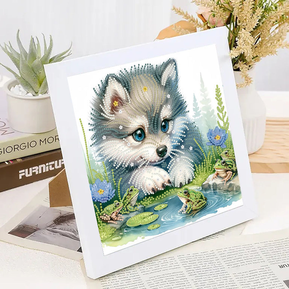 Wolf - Special Shaped Drill Diamond Painting 30*30CM