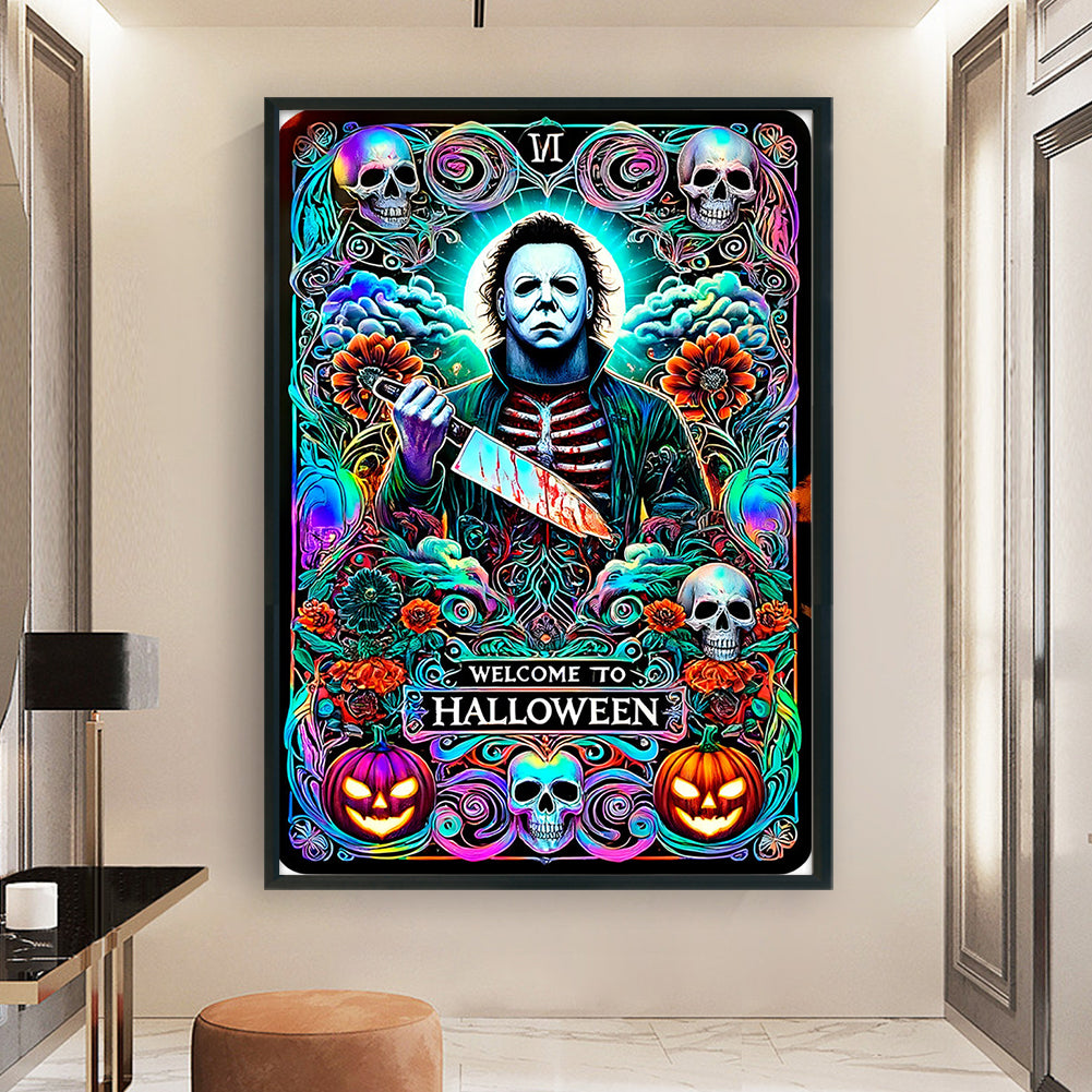 Halloween - 11CT Stamped Cross Stitch 45*65CM