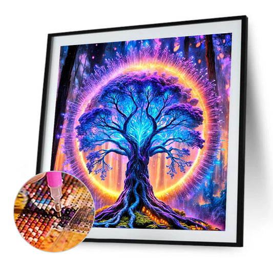 Dream Tree - Full Round Drill Diamond Painting 50*50CM