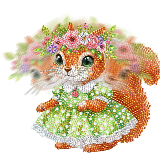 Acrylic Shaking Head Animal Diamond Painting Desktop Decors Bedroom Table Decor