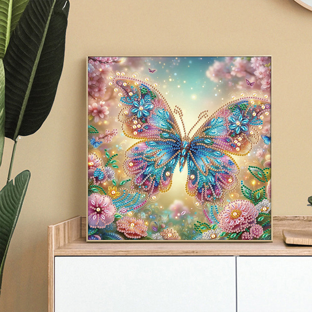 Butterfly - Special Shaped Drill Diamond Painting 30*30CM