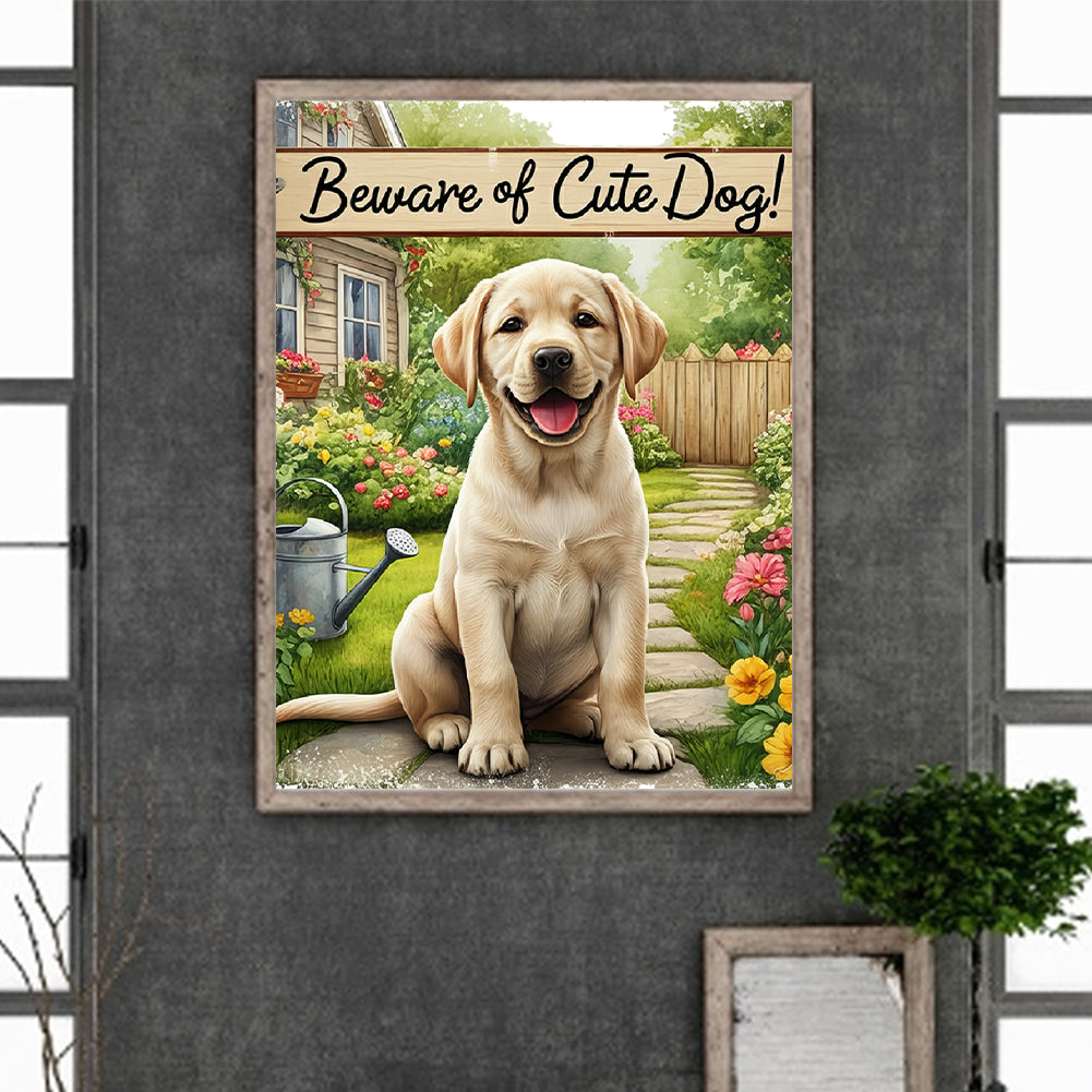 Labrador - Full Round Drill Diamond Painting 30*40CM