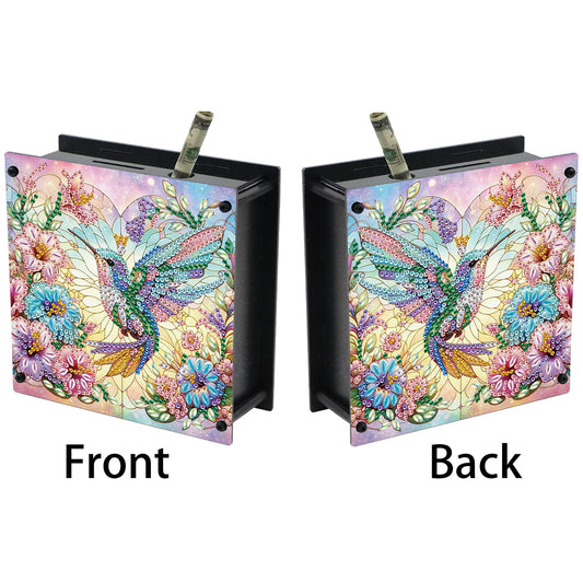 Hummingbird Diamond Painting Change Holder Case Decors for Adults Beginners