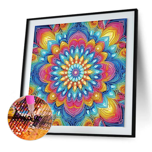 Mandala - Special Shaped Drill Diamond Painting 30*30CM